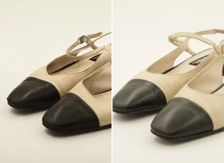 Des slingbacks Chanel