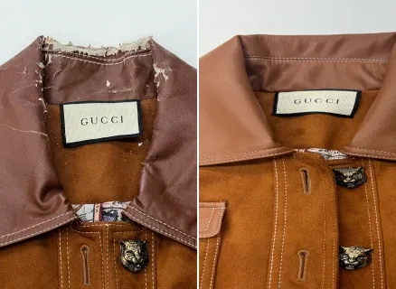 Une veste Gucci